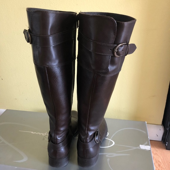 Aldo Dark brown Leather boots - Picture 2 of 4